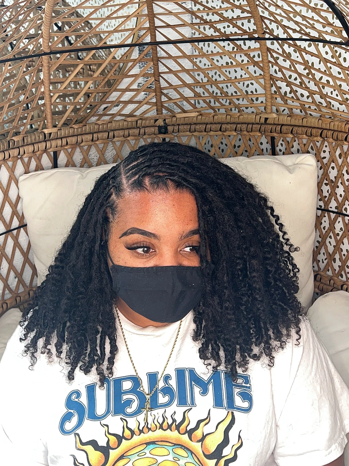 (100) Small Permanent locs